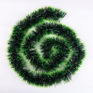 New Multi-style 2M Christmas Ribbon Garland DIY Xmas Tree Ornaments Green Red Cane Ribbons Wreath Hanging Pendent Home Party Decoration