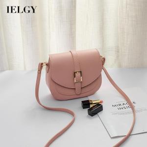 IELGY Fashion all-match semi-finished saddle single shoulder diagonal handbag trend