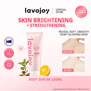 [NEW] lavojoy Let It Glow Daily Shine Body Serum 180ml SPF20 PA++ Sunscreen Lotion | Instant Tone Up & UV Protection | Brightens | Moisturize | Strengthen Skin Barrier | Memutihkan & Melembapkan kulit & terlindung dari UV