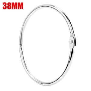 Metal Loose Leaf Binder Ring Book Binder Ring Clip for Index Card 38/50mm Book Hoops Opening Office Binding Supplies Photo Album