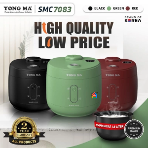 Magic Com Yongma SMC 7083 Low Price (1.8 Liter) / Penanak Nasi Rice Cooker Yongma Multifungsi SMC 7083 Premium