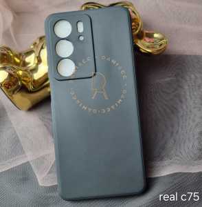 case realme c75 realme 13 pro realme 13 pro plus macaron black case pro soft case hitam