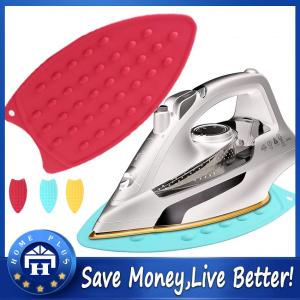 【 Heat-resistant 26cm x 24 cm】Flexible Ironing Blanket Dotted Bubbled Portable Iron Rest Pads Ironing Board Pad Silicone Iron Pad Ironing Mat Heat Insulated Blanket Magnetic Mat Laundry Pad Quilted Washer Dryer Heat Resistant Pad Ironing Board Covers