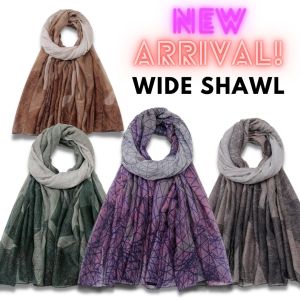 Tudung Printed Viral Cotton Shawl Voile Long Wide Scarves Muslim Hijab Fashion Women Ironless Printed Tudung Muslim Hijab Wide shawl Corak Series DSqaure