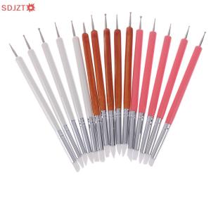 🚚【Local Express Delivery】🚚 5pcs Set soft pottery clay tool silicone+stainlestwo head sculpting art tool
