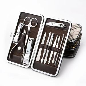Hot sell 19pcs set Manicure Set Nail Clippers stainless steel manicure tool set