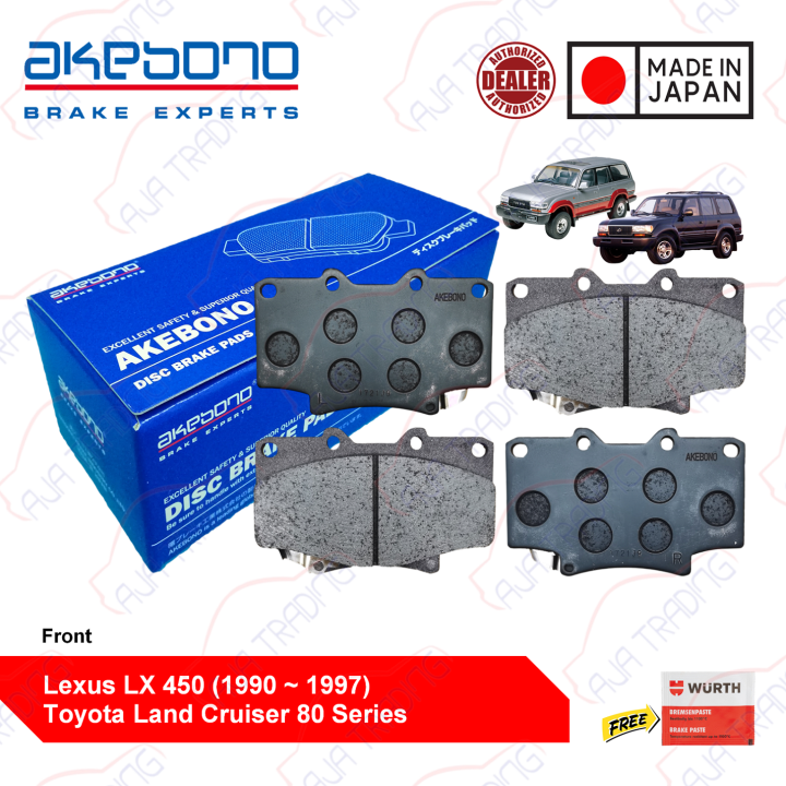 Akebono ACT1304 Disc Brake Pad Set + Cross Reference