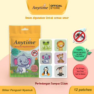 Anytime Mosquito Patch / Stiker Pengusir Nyamuk / Patch Pengusir Nyamuk