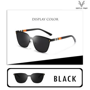 Gentle Fawn Kacamata Hitam Polarized Sunglasses Anti UV Anti Silau Metal Model Bentuk Kotak Keren Fashion Pria Trendy 8098