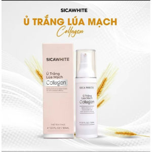 Kem ủ trắng lúa mạch Sicawhite 30ml Hổ trợ trắng sáng chăm sóc da ngâm đen