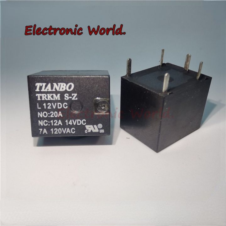 Power Car Relay TRKM-S-Z-L 12VDC 5V 12V 24V | Lazada PH