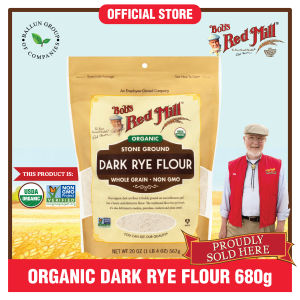 Bobs Red Mill Organic Dark Rye Flour 567g