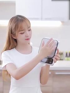 [ Free shipping] Cân Tiểu Ly Điện Tử Nhà Bếp Mini Định Lượng 0.1g - 5kg Làm Bánh Độ Chính Xác Cao Đếm Tự Động - Kèm 3