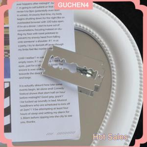 GUCHEN4🎀 Vui Sáng Tạo Acrylic Mô Phỏng Lưỡi Kẹp Tóc Cho Cô Gái Đáng Yêu Mũ Nón Thời Trang Ánh Sáng Sang Trọng Kẹp Tóc Đáng Yêu Tóc Clip