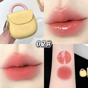 SZXBOGS Mini Bag Lip Plumping Gloss Moisturizing Matte Mirror Lip Gloss Tinted Smooth Color Lip Makeup for Makeup