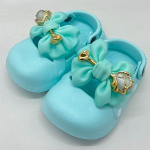 Dulux 629 Sandal Selop Anak Perempuan Tali Belakang Sandal Balet Pita Sandal Karet Anak Cewek Ukuran 21-30