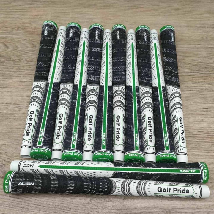 MCC Align Golf Grip Green/White offers Standard 13pcs