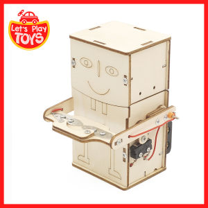 Kids DIY Science and Technology Assembly Toy Scientific Experiment STEM Education [Coin Swallowing Robot]