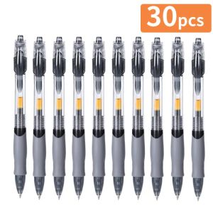 Gel Pen 0.5mm Press Sign Pens Student Writing Stationery Ballpen School Supplies