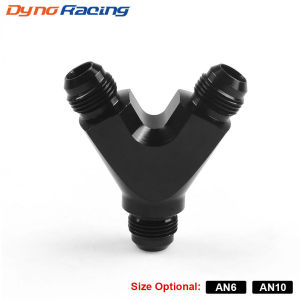 Car modification tee fitting Y Type oil connector adapter AN6/AN10 Three-in-one oil cooling adapter