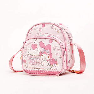 Children School Bags Kindergarten Cartoon Cute Shoulder Bag Princess Hello Kitty Sling Crossbody Bags for Teenage Girls