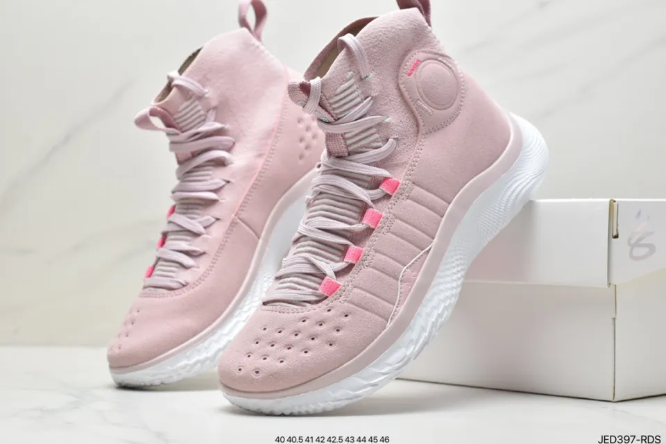 Under armour curry shop 4 pink men