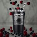 SpenMeta Grandpa Gifts - Gift for Grandpa from Grandchildren - Christmas, Birthday Present Idea for Grandpa - Grandfather Fathers Day Gift, 20oz Vacuum Insulation Grandpa Tumbler. 