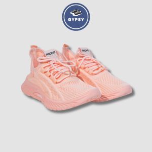 Gypsy - Sepatu Wanita Sneakers Fashion Sport Style Praktis Bahan Flyknit Import Amber
