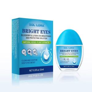 Blueberry Cooling Eye Gel Soothing Cold Compress Instant Dry Eye Relief Moisturizing Eye Care Solution