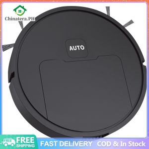 3-in-1 Robot Vacuum Cleaner USB Rechargeable 75 Min Runtime Sweeper Robot for Home Floor Washing