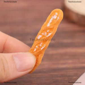 [COD] Technicolore 1:12 dollhouse Miniature bread ตุ๊กตาครัวอาหารอุปกรณ์จำลองของเล่น