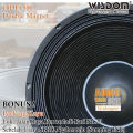 Speaker Wisdom 18DF1500 Double Magnet Transducer 18 Inch Subwoofer Dobel Ferrite Bonus Packing Kayu. 