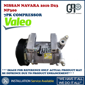 NISSAN NAVARA YEAR 2016 D23 / NP300 (ORIGINAL) VALEO 7PK COMPRESSOR - 815480