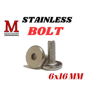 STAINLESS BOLT / BODY BOLT / SCREW BOLT/ ALLEN BOLT UNIVERSAL MOTORCYCLE PARTS MODEL SOLD AS (5PCS)