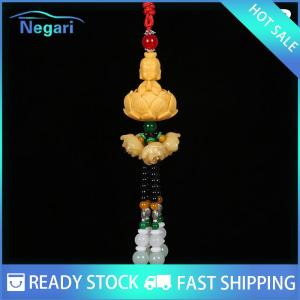 NG Motor✨ COD ✨ Car Car Pendant Out Of The Buddha And Into The Safe Chinese Style Resin Car Interior Pendant Pixiu Rearview Mirror Pendant