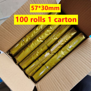 Thermal paper 57mm x 30mm 100 rolls in a box cash register paper for thermal printer receipt paper takeaway cash register