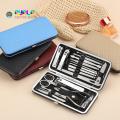 【Japan Original】New 19pcs Manicure Set Complete Original Stainless Carbon Steel Kit Box Nail Clippers Set Premium Personal Care Pedicure Tools. 