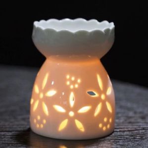Oil Burner Essential Oil Ceramic Wax Candle Melt Tealight Holder Passionate 11x10cm