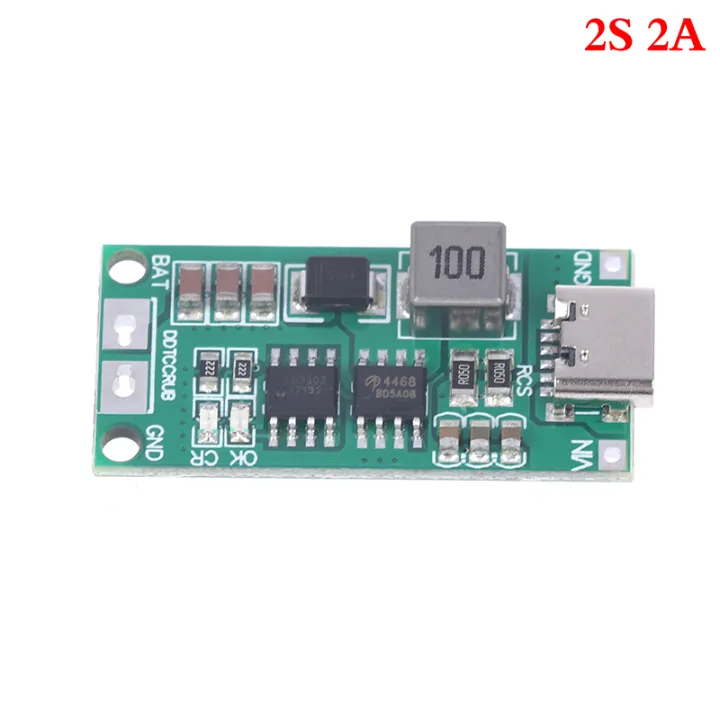 YYDS💕 Type C BMS 2S 3S 4S 1A 2A 4A 18650 LITHIUM Battery Charger BOARD ...