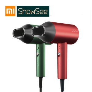 Original Showsee A5-R G Anion Hair Dryer Negative Ion hair care Professinal Quick Dry Home 1800W Portable Hairdryer Diffuser