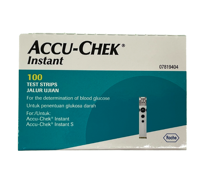 AccuChek Instant Test Strips 100's Lazada Singapore