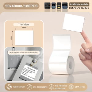 NIIMBOT  B21 Label Printer Maker Portable Bluetooth Thermal Printer Small Price Tag Sticker