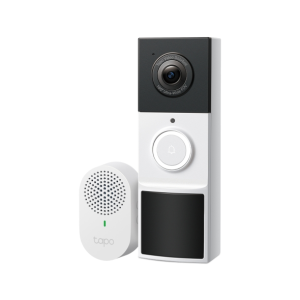 TP-Link Tapo D230S1 5MP Wireless Smart Video Doorbell with 180-Day Battery Life & Night Vision - 1 Year Local Warranty