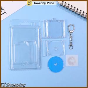 [Towering Pride] 1 bộ mini NFC chức năng CD đĩa trường hợp Móc Chìa Khóa thiết bị ngoại vi kỷ niệm Album Key chủ cho tự làm ba lô Mặt dây chuyền