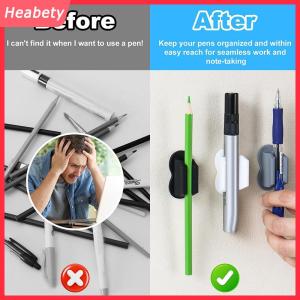 Heabety  Chất lượng cao Silicone tự dính bút sáng tạo giá chống rơi chống mất lưu trữ Clip Bút đánh dấu bàn tổ chức phụ kiện
