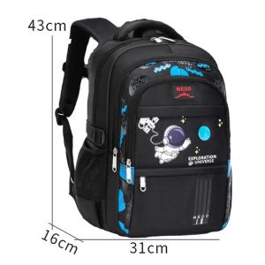 School Bags for Student Boys Girls  Big Capacity School Backpack Travel Book Bag Beg Lelaki Waterproof