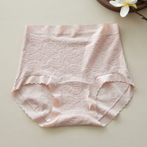 Zodiac Year Underwear All Cotton Pure Cotton Crotch Lengthened High Waist Breathable Red Underwear Womens Belly Control Seamless Womens Briefs