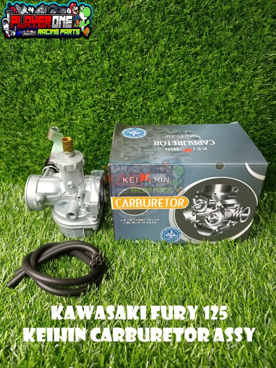 kawasaki fury carburetor size