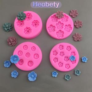 Heabety 1 cái Khuôn Silicone hoa đào hoa anh đào khuôn trang trí bánh Tự làm khuôn làm đá sô cô la Mousse Khay nướng bánh nhà bếp