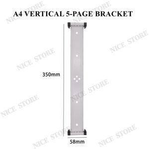 A4 Wall-Mounted Folder Page-Turning Display File Rack Document Rack Standard Operation Instruction 10 Pages